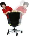 Эргономичное детское кресло Titan Junior 3D