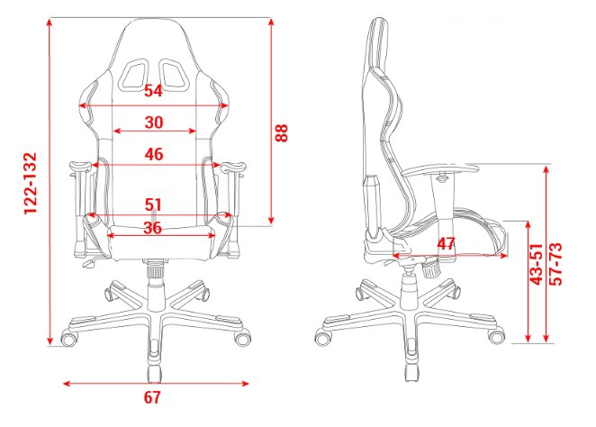 Dxracer кресло tank