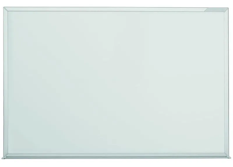 Белая эмалевая магнитно-маркерная доска серии СС Magnetoplan 2400x1200 мм.