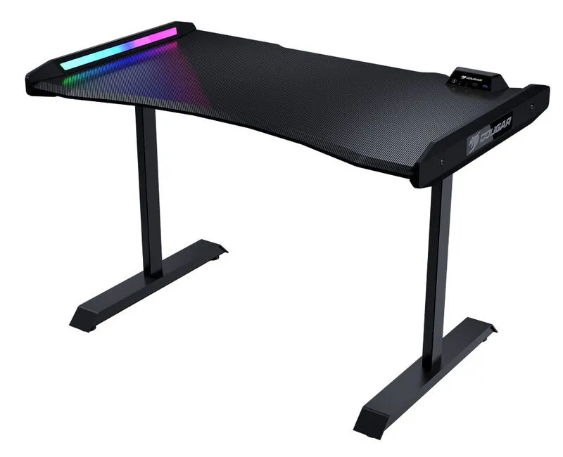 Эргономичный геймерский стол Cougar Mars 120 c RGB-подсветкой